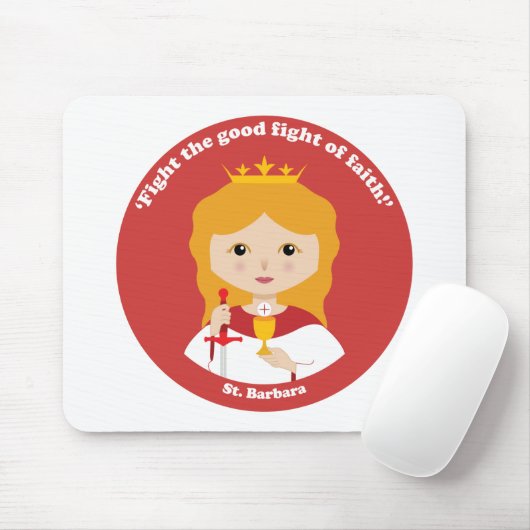 St. Barbara Mousepad (Mit Mouse)