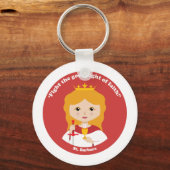 St. Barbara Schlüsselanhänger (Vorderseite)