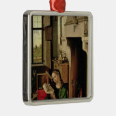St. Barbara Silbernes Ornament (Rechts)