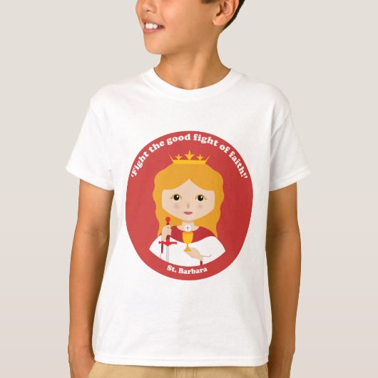 St. Barbara T-Shirt (Vorderseite)