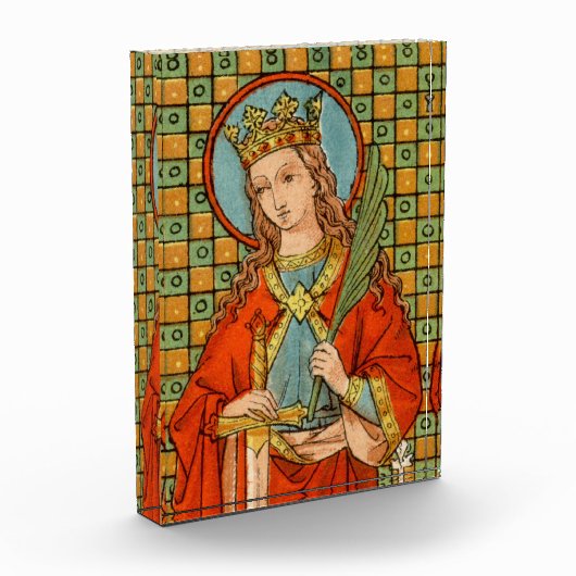 St. Barbara von Nicomedia (JP 01) Paperweight oder Fotoblock (Links)