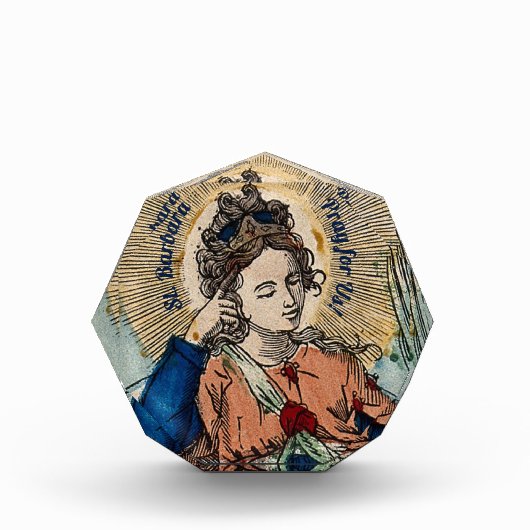 St. Barbara von Nicomedia (M 007) Fotoblock (Vorderseite)