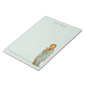 St. Barnabas der Apostel (RLS 02) 8.5"x11" Notizblock (angewinkelt)
