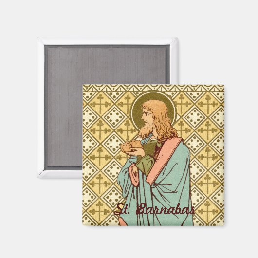 St. Barnabas der Apostel (RLS 02) Magnet (Vorderseite/Rückseite)