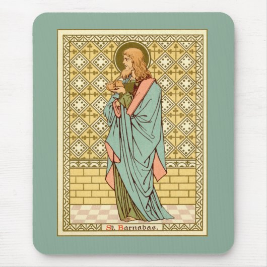St. Barnabas der Apostel (RLS 02) (Stil 1) Mousepad (Vorne)