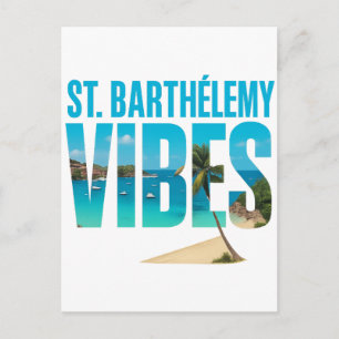 St. Barthélemy Vibes Postkarte
