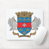 St- Barthelemywappen Mousepad (Mit Mouse)