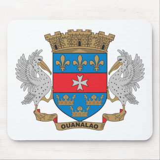 St- Barthelemywappen Mousepad