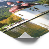 St. Bartholomäus Kirche Königssee Poster (Ecke)