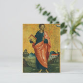 St. Bartholomäw, das orthodoxe Apostelsymbol (Stehend Vorderseite)