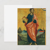St. Bartholomäw, das orthodoxe Apostelsymbol (Vorne/Hinten)