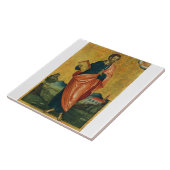 St. Bartholomäw, das orthodoxe Apostelsymbol Fliese (Seite)