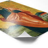 St. Bartholomäw, das orthodoxe Apostelsymbol Fotodruck (Ecke)