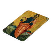 St. Bartholomäw, das orthodoxe Apostelsymbol Magnet (Linke Seite)