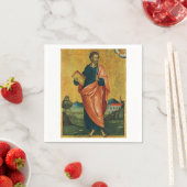 St. Bartholomäw, das orthodoxe Apostelsymbol Serviette (Beispiel)