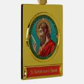 St. Bartholomew der Apostel (JMAS 03) Banner-Ornament Gold (Rechts)