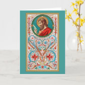 St. Bartholomew der Apostel (JMAS 03) Karte (Gelbe Blume)