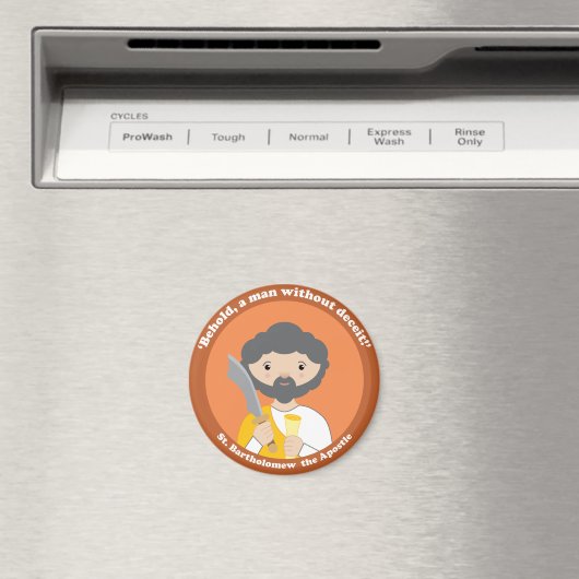 St. Bartholomew der Apostel Magnet (In Situ (Geschirrspüler))