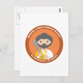 St. Bartholomew der Apostel Postkarte (Vorne/Hinten)