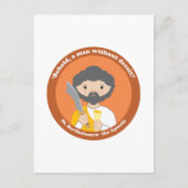 St. Bartholomew der Apostel Postkarte (Vorderseite)