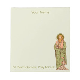 St. Bartholomew der Apostel (RLS 03) 5,5"x6" Notizblock