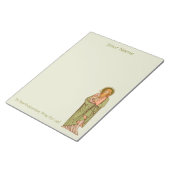 St. Bartholomew the Apostle (RLS 03) 8.5"x11" Notizblock (angewinkelt)