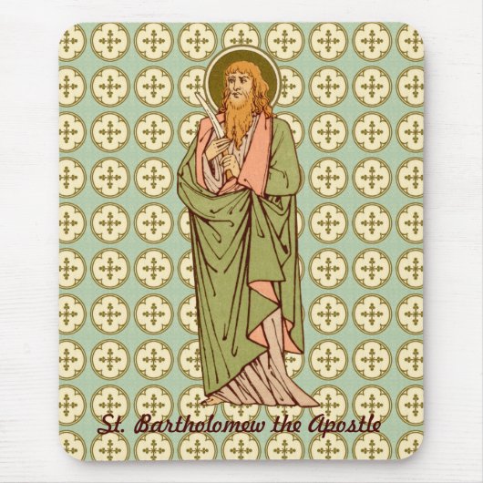 St. Bartholomew the Apostle (RLS 03) (Stil 2) Mousepad (Vorne)