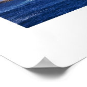 St. Barth's Bucket Regatta Poster (Ecke)