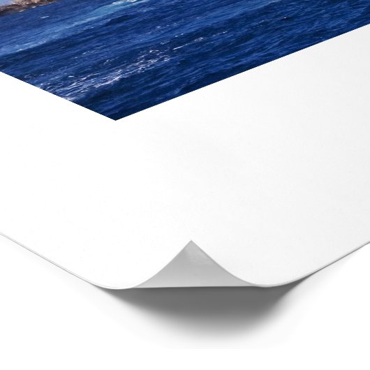 St. Barth's Bucket Regatta Poster (Ecke)