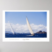 St. Barth's Bucket Regatta Poster (Vorne)