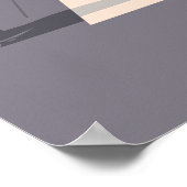 St Barths Tarmac Poster (Ecke)