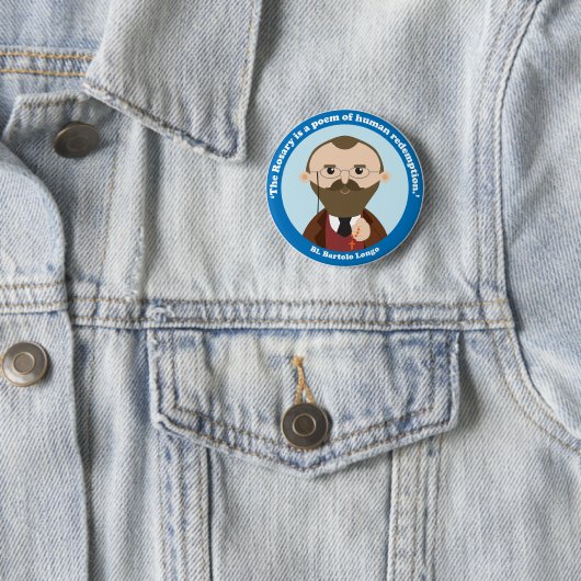 St. Bartolo Longo Button (Beispiel)