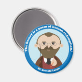 St. Bartolo Longo Magnet (Vorderseite/Rückseite)