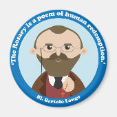 St. Bartolo Longo Magnet (Vorne)