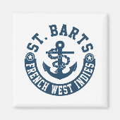 St. Barts French West Indies Magnet (Vorne)