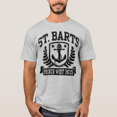 St. Barts French West Indies T-Shirt (Vorderseite)
