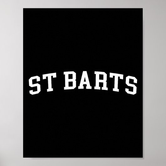 St Barts  Poster (Vorne)