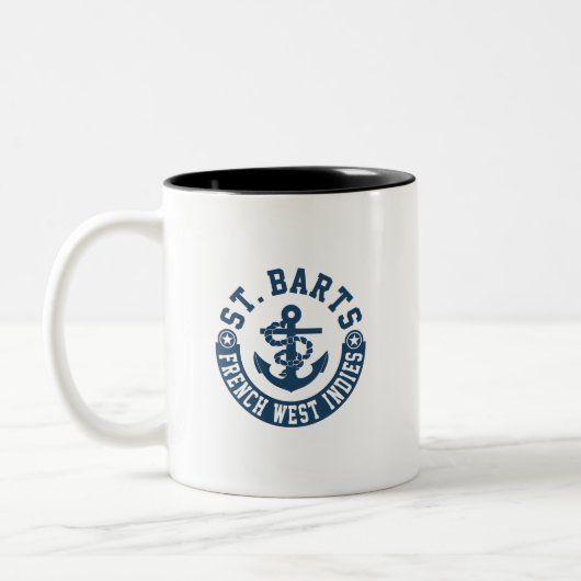 St- BartsFranzösische Antillen Zweifarbige Tasse (Links)