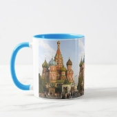 "ST.BASIL CATHEDRAL" MOSKAU RUSSLAND KAFFEE TASSE (Links)