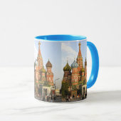 "ST.BASIL CATHEDRAL" MOSKAU RUSSLAND KAFFEE TASSE (VorderseiteRechts)