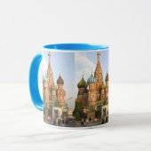 "ST.BASIL CATHEDRAL" MOSKAU RUSSLAND KAFFEE TASSE (Vorderseite Links)