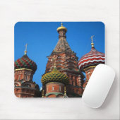 St.-Basilikum-Moskau, auf einem mousepad (Mit Mouse)