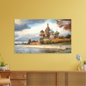 St. Basil's Cathedral Canvas Art Print Leinwanddruck (Insitu (Wohnzimmer))