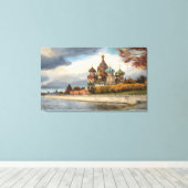 St. Basil's Cathedral Canvas Art Print Leinwanddruck (Insitu (Holzboden))