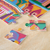 St. Basil's Cathedral Russland Farbenfrohe Pop Kun Puzzle (Seite)