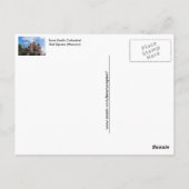 St. Basils Kathedrale Roter Platz Moskau Russland Postkarte (Rückseite)