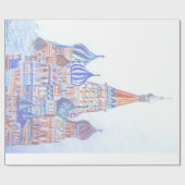 St. Basils Kathedrale Umschlagpapier Geschenkpapier (Flach)