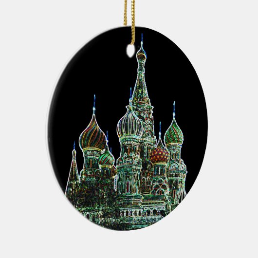 St Basils Neon Keramikornament (Rechts)