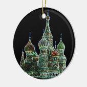 St Basils Neon Keramikornament (Links)