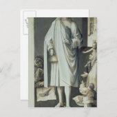 St. Bavo, außerhalb des rechten Flügels Postkarte (Vorne/Hinten)